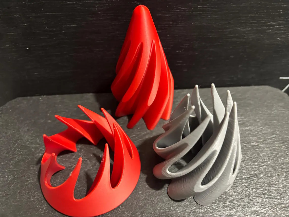 Large Triple Spiral Fidget Toy