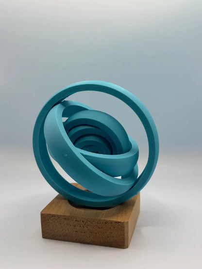 Large Triple Spiral Fidget Great For Stress Relef